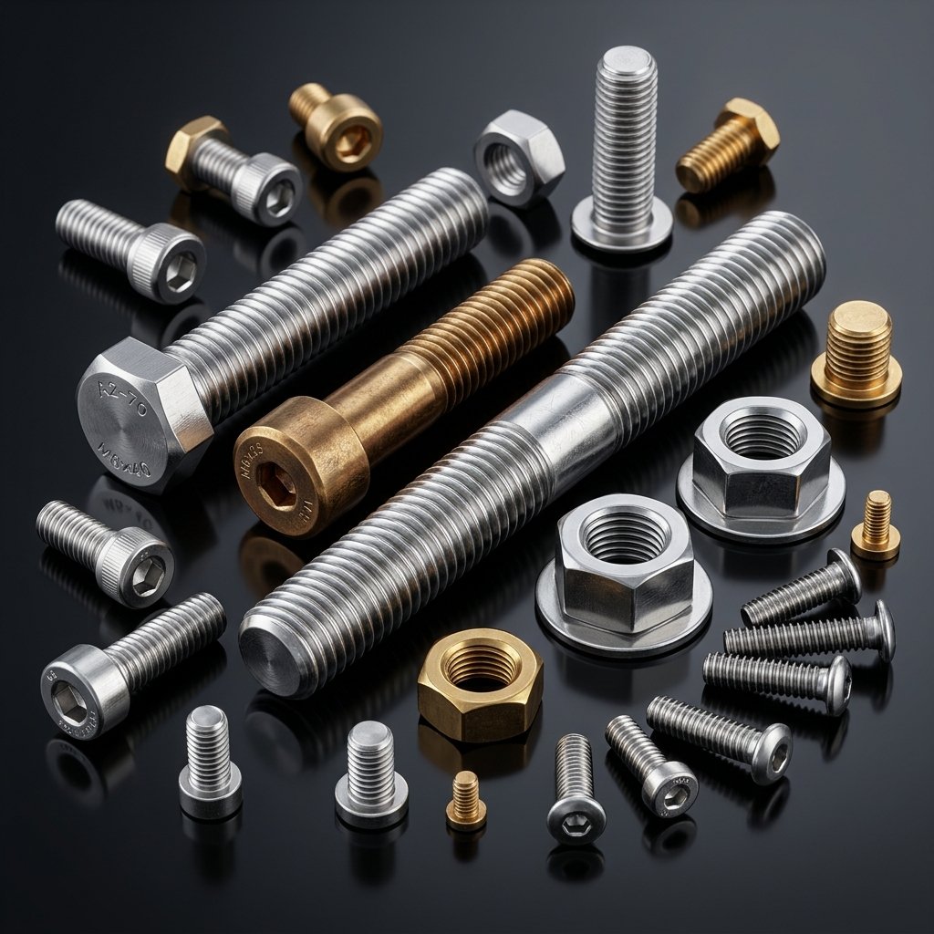 3D Threaded Studs and Precision Fasteners